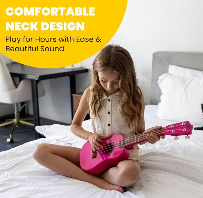 Kakoo Ukuleles Hib Pink