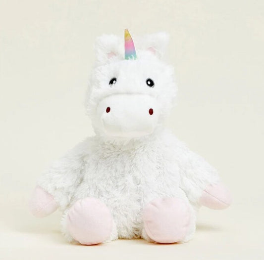White Unicorn Warmies-1