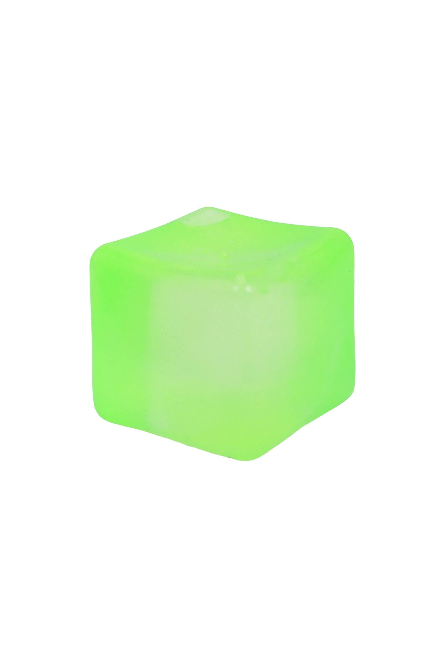 Clear Colorful Cube Maltose Putty Filled Squishy - OPP Bag