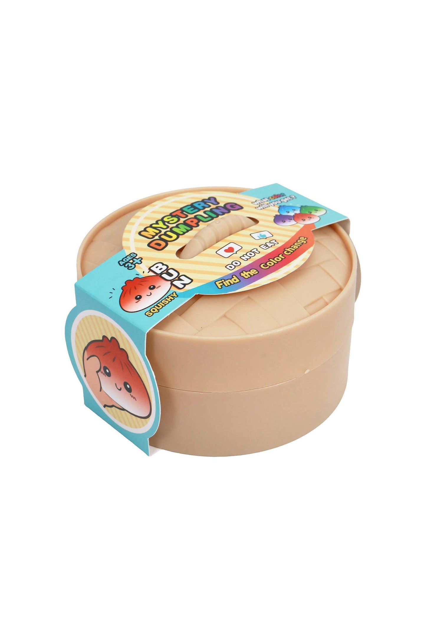 UV Light Color Changing Dumpling Squishy Bao Bun Blind Box