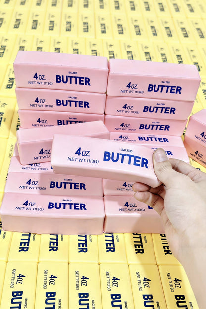 Slow Rising Stress Relief Sensory Butter Sticker Squishy Toy