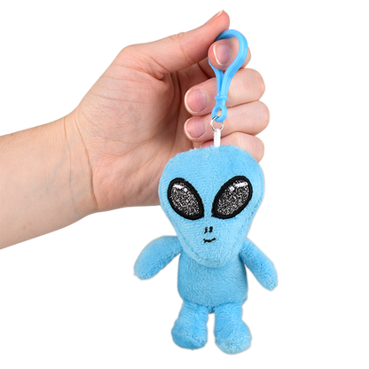 (T) 3" GALACTIC ALIEN BACKPACK CLIP