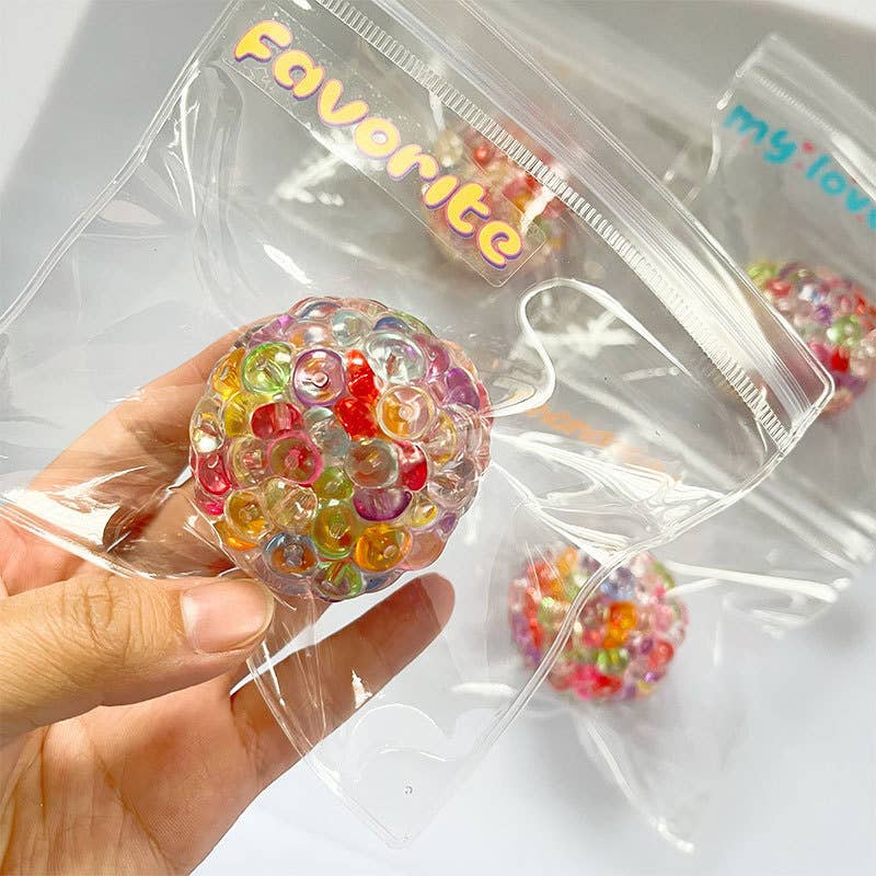 Funny rainbow stress Ball Squishy Squeeze Toy Fidget Toy