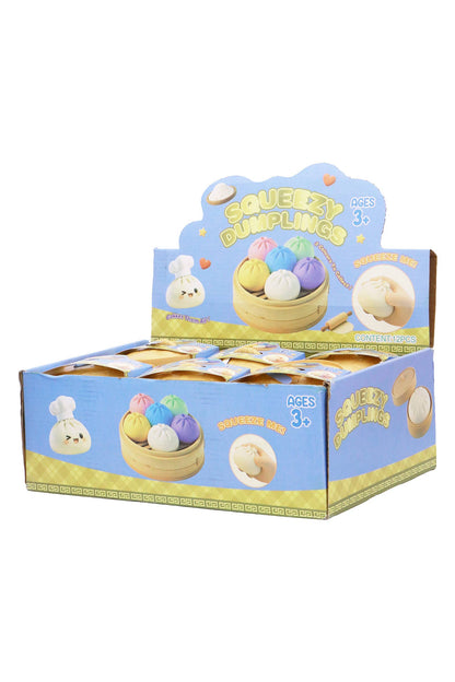 Glow In Dark Glitter Jiggly Dumpling Bao Bun Squishy