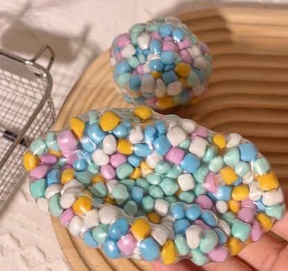 Funny rainbow stress Ball Squishy Squeeze Toy Fidget Toy