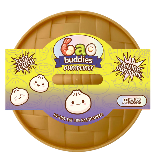 Jumbo Bao Buddies Holographic Dumplings Sensory Toys