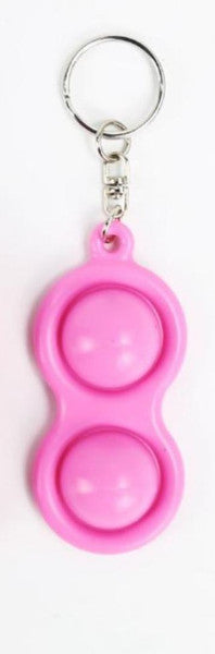 2 Button Keychain Pink-1