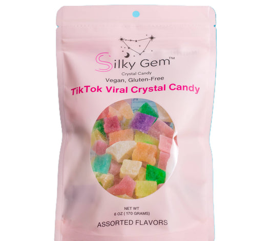 Silky Gem Crystal Candy Snack Bites 6oz, 12ct