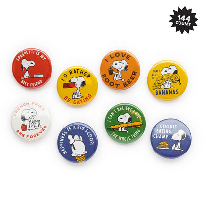 3P4 x Peanuts® - Snoopy Button (Food Edition) Each Button sold separately