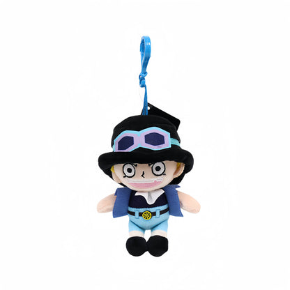 One Piece Plush Keychain Bag Charm