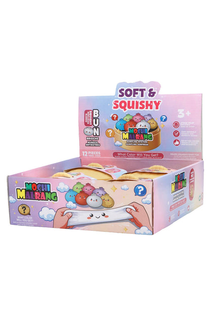 Jumbo Bao Bun Dumpling Soft Slime Filled Squishy - 5.5 Inch