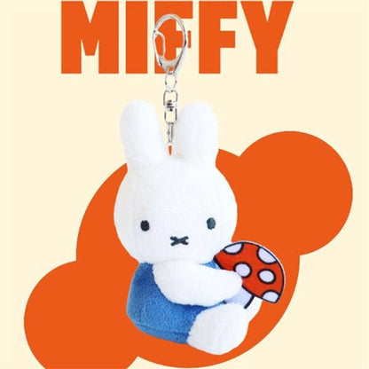MIFFY FLOWER MINI BACKPACK KEYCHAIN - BLUE