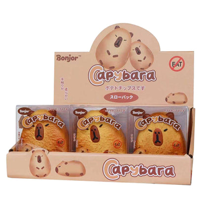 Ultra Squishy Capybara – Slow Rebound w/ Counter Display (12pc) MSUS1