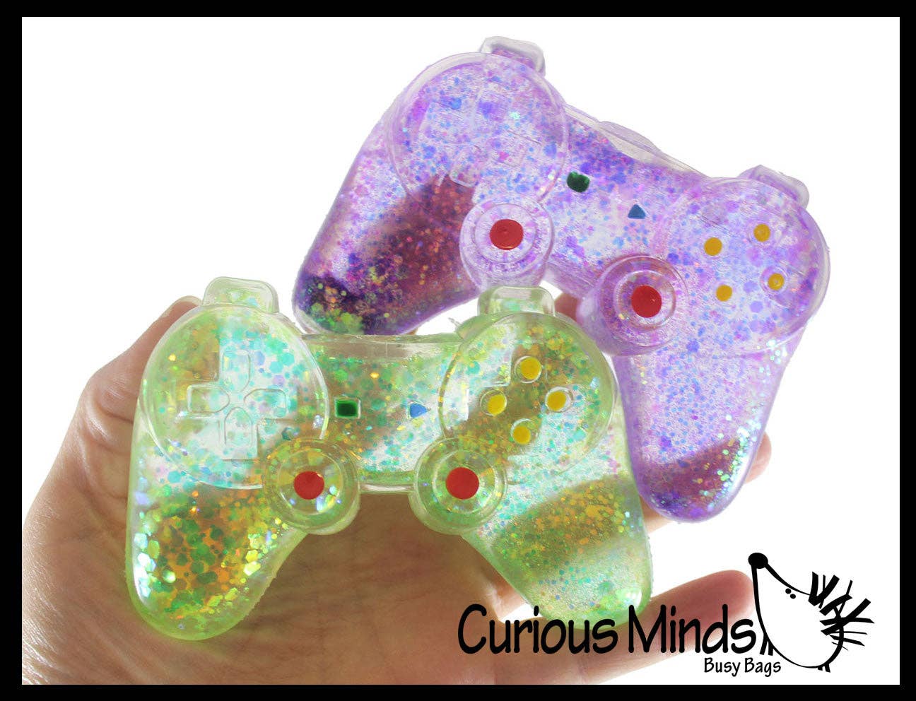 1 Large 4" Video Game Controller Shaped Ball -Thick Glue/Gel