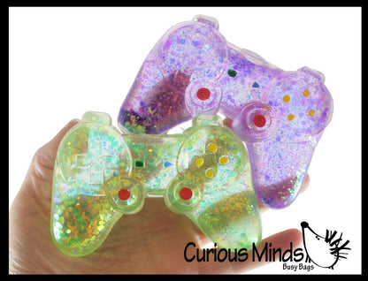 1 Large 4" Video Game Controller Shaped Ball -Thick Glue/Gel