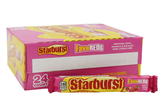 Starburst Fave Reds, 2.07oz, 24ct Case