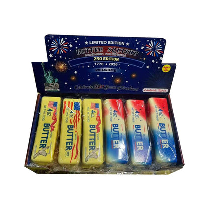 Ultra Squishy Butter – USA 250 Edition 🇺🇸 (Limited Edition) 12 PC PER DISPLAY MSUSBUSA