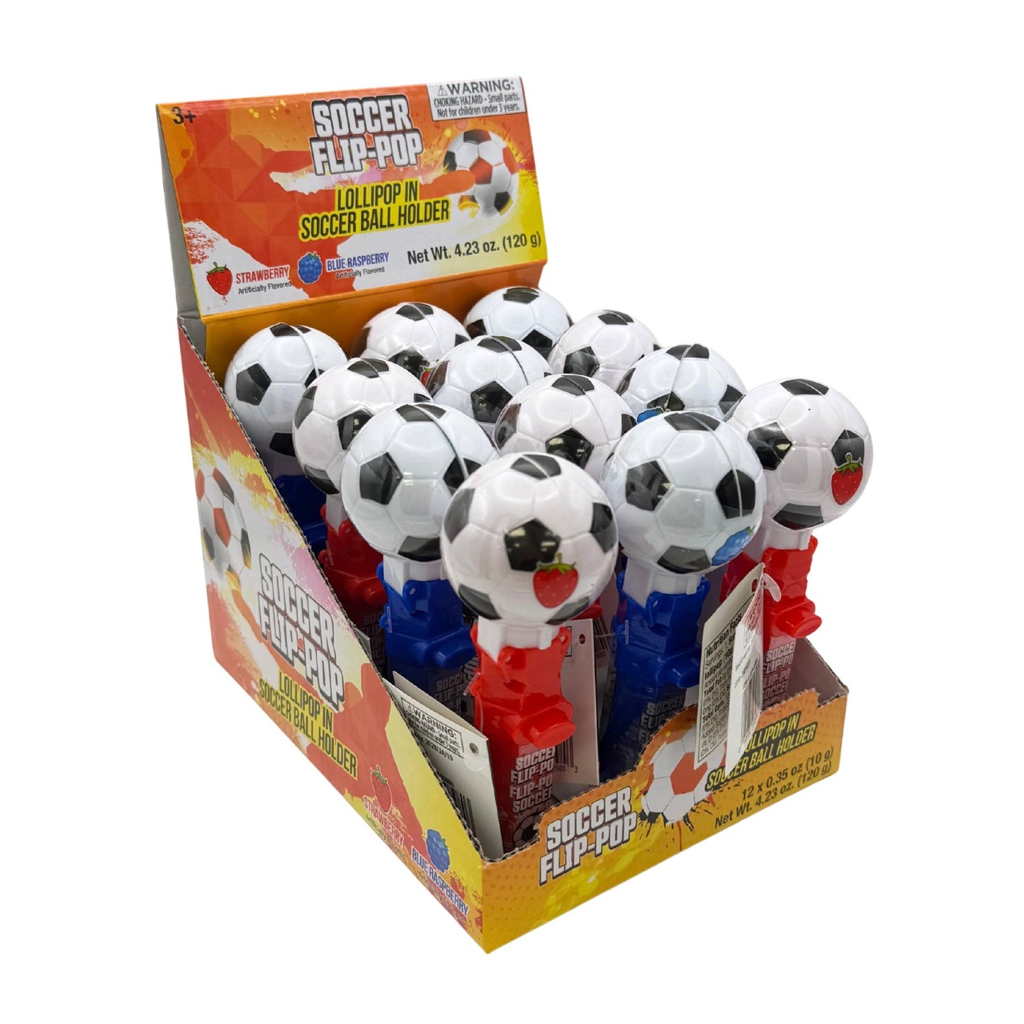 Soccer Ball Lollipop Flip Pop