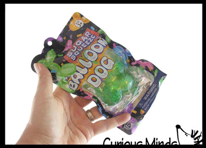 1 Sugar Balloon Dog Ball Bag - Thick Glue/Gel Syrup Molasses