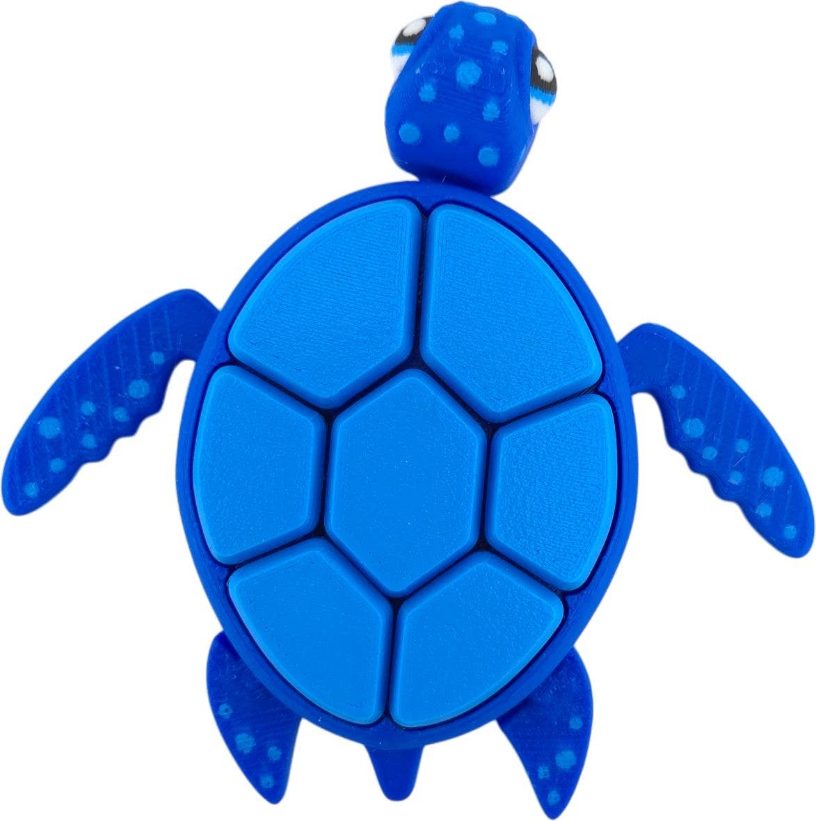 Turtle Fidget Clickers Keychains