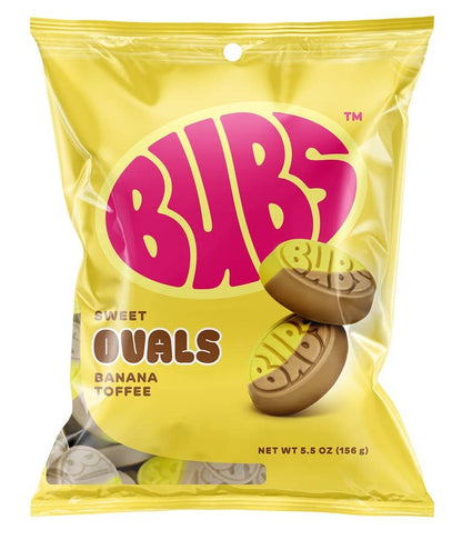Bubs Combo 5.5oz Bag Display 4 flavors 8ea, 32ct