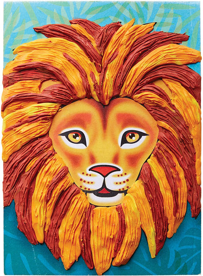 Do Art Coloring with Clay-9