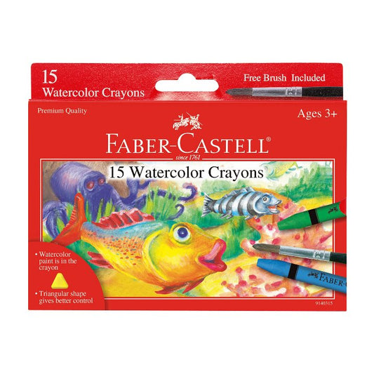 15ct Watercolor Crayons-1