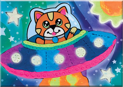 Coloring Clay Pet Space-9