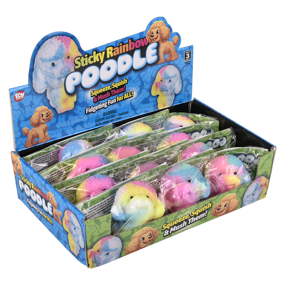 STICKY RAINBOW POODLE