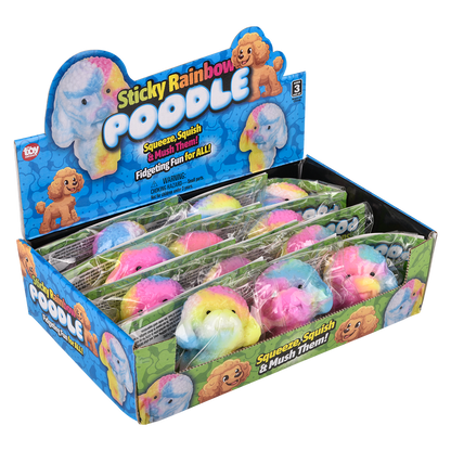 STICKY RAINBOW POODLE
