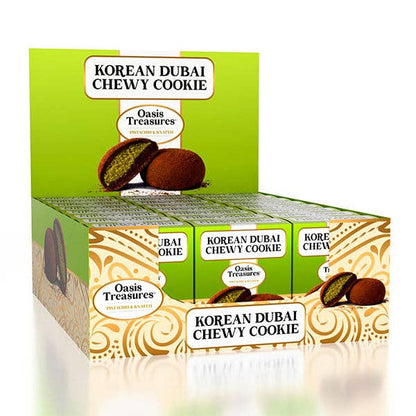 Dubai Chocolate Flavor Korean Chewy Cookie by Oasis Treasures (90g)