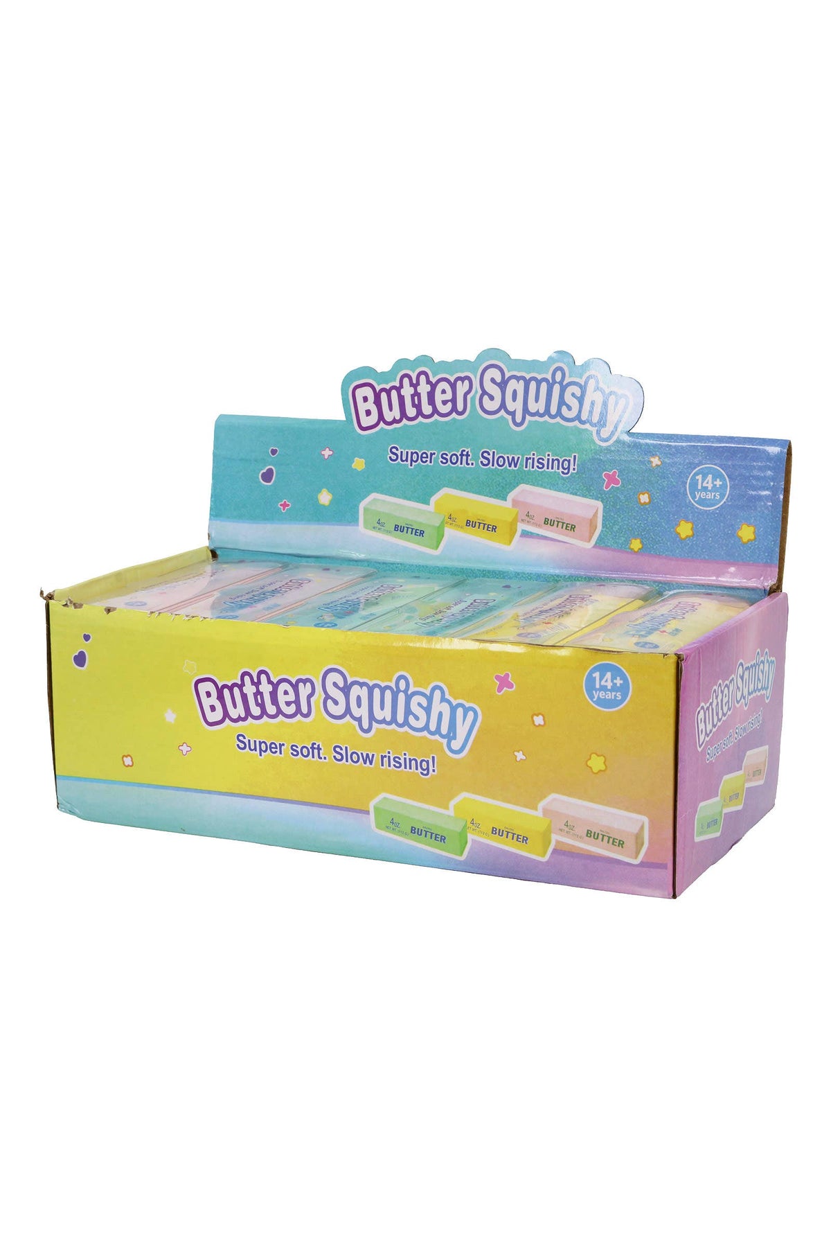 Butter Zero Rebound TPR Crunchy Bead Slime Filled Squishy