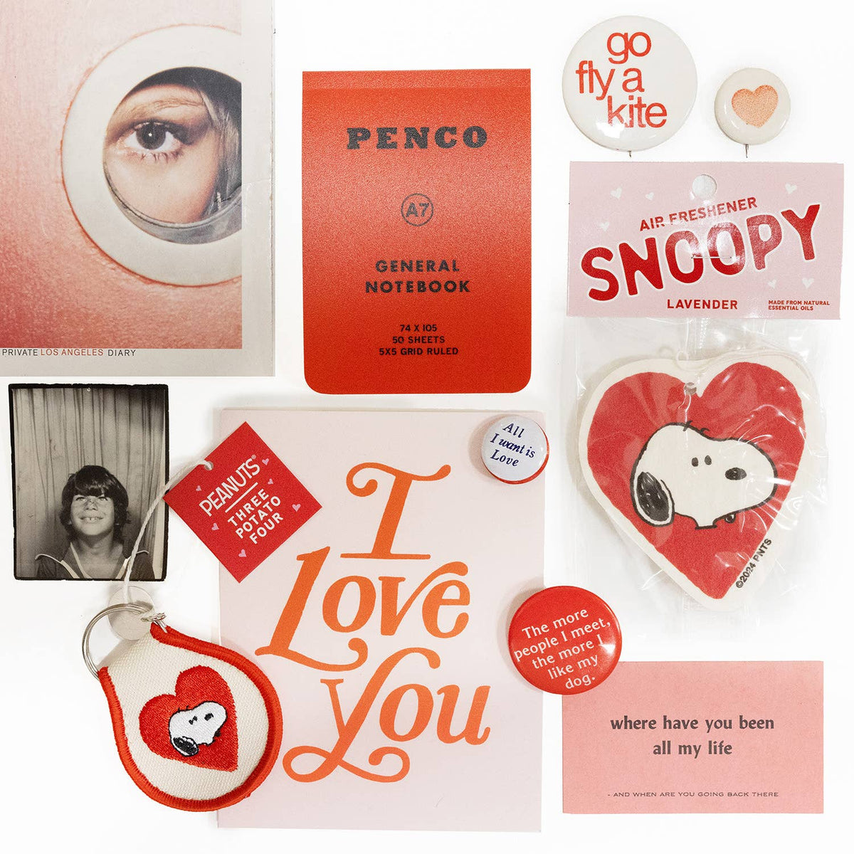 Peanuts® Valentine - Heart Air Freshener