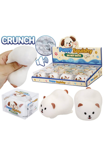Puppy Dog Zero Rebound TPR Crunchy Bead Slime Squishy