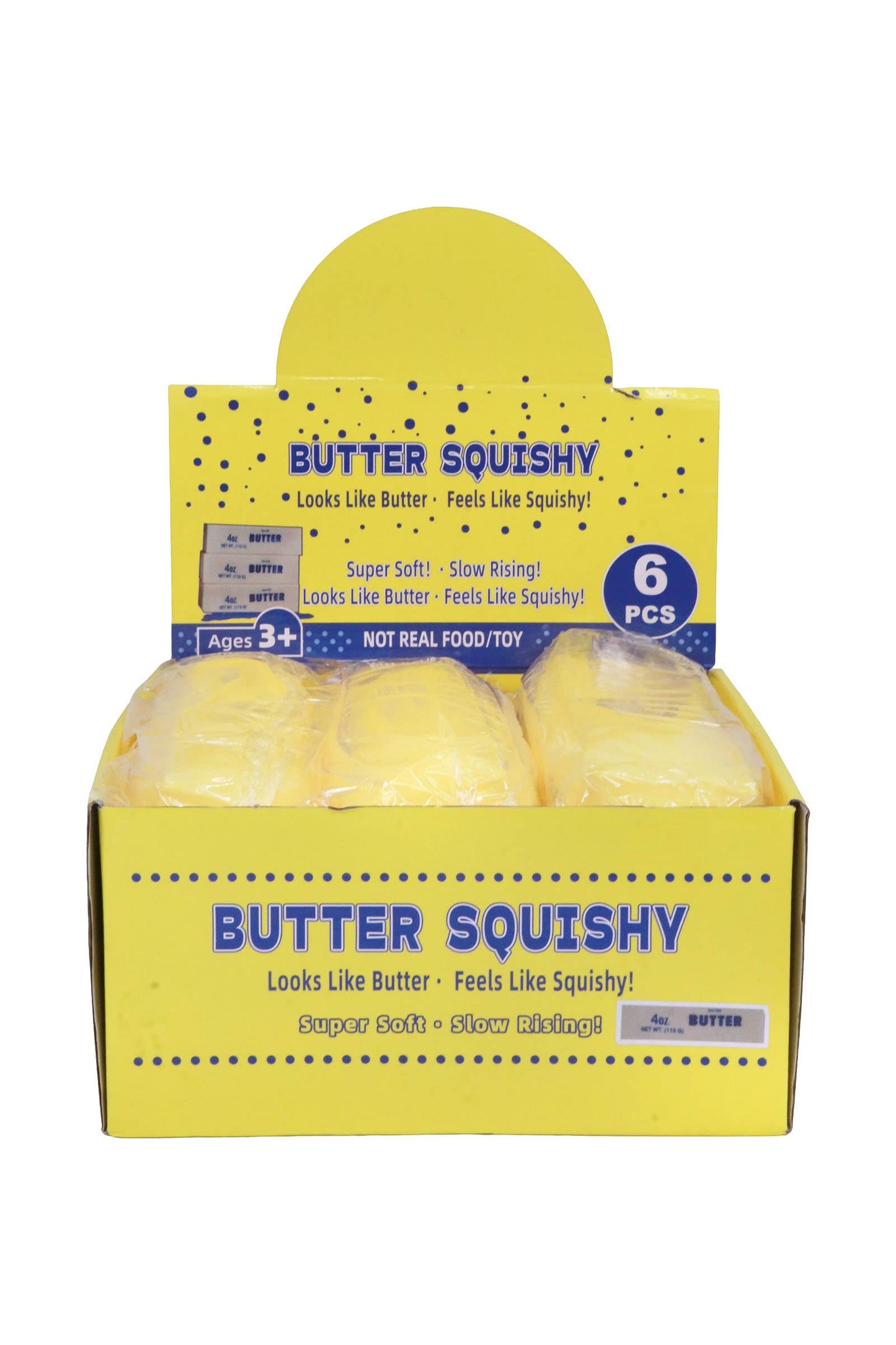 Jumbo Butter Scented Slime Filled Squishy - 10 Inch