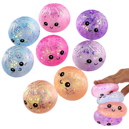 Dumpling Squishy Toy - Sensory Fidget Toy Squeeze Toy