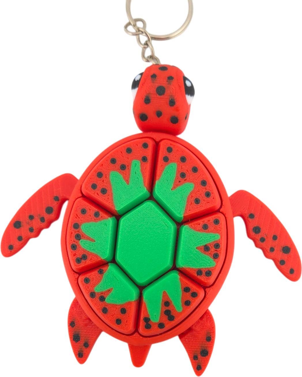 Turtle Fidget Clickers Keychains