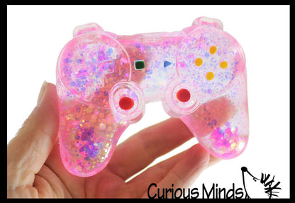 1 Large 4" Video Game Controller Shaped Ball -Thick Glue/Gel