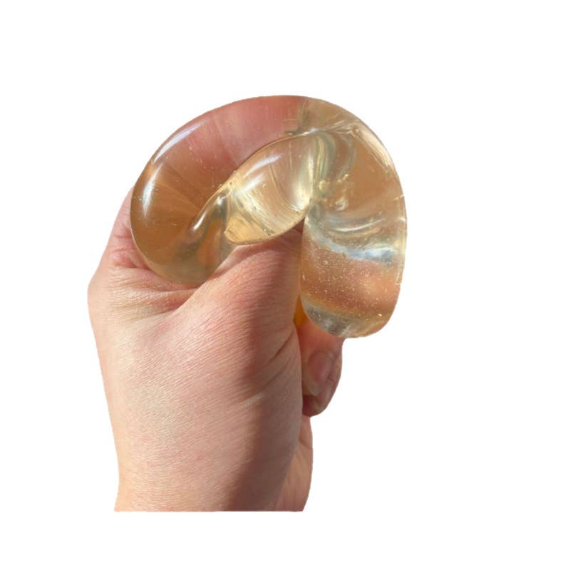 6cm Clear Maltose Squeeze Ball Fidget Toy color random