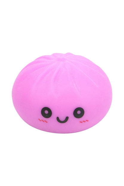 Solid Bao Bun Dumpling Gel Slime Filled Squishy - 12 Pcs