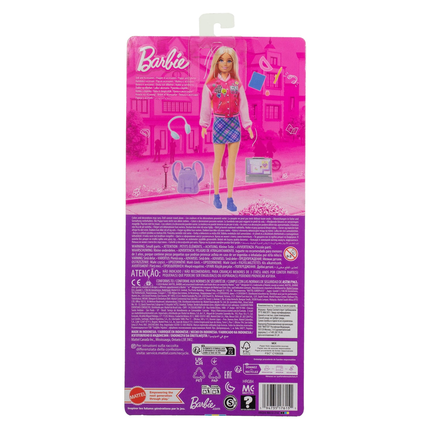 Barbie Back to School Dolls and Accessories