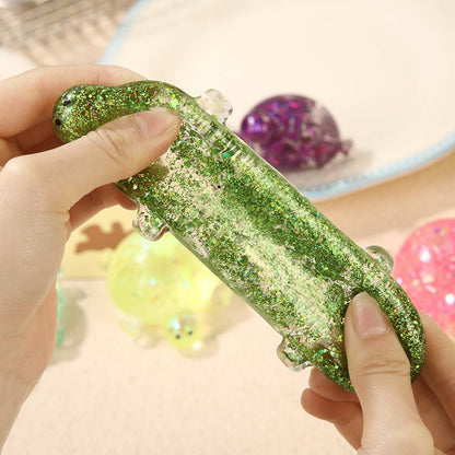 Cute Glitter turtle Squishy Squeeze Toy Fidget Toy