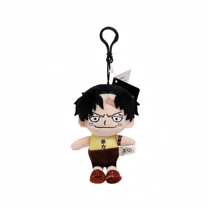 One Piece Plush Keychain Bag Charm