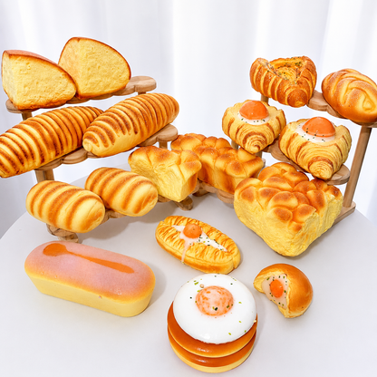 Jumbo Pull-Apart Bread Squishy – Slow Rising PU Foam Scented