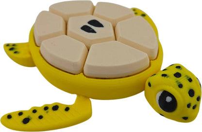 Turtle Fidget Clickers Keychains