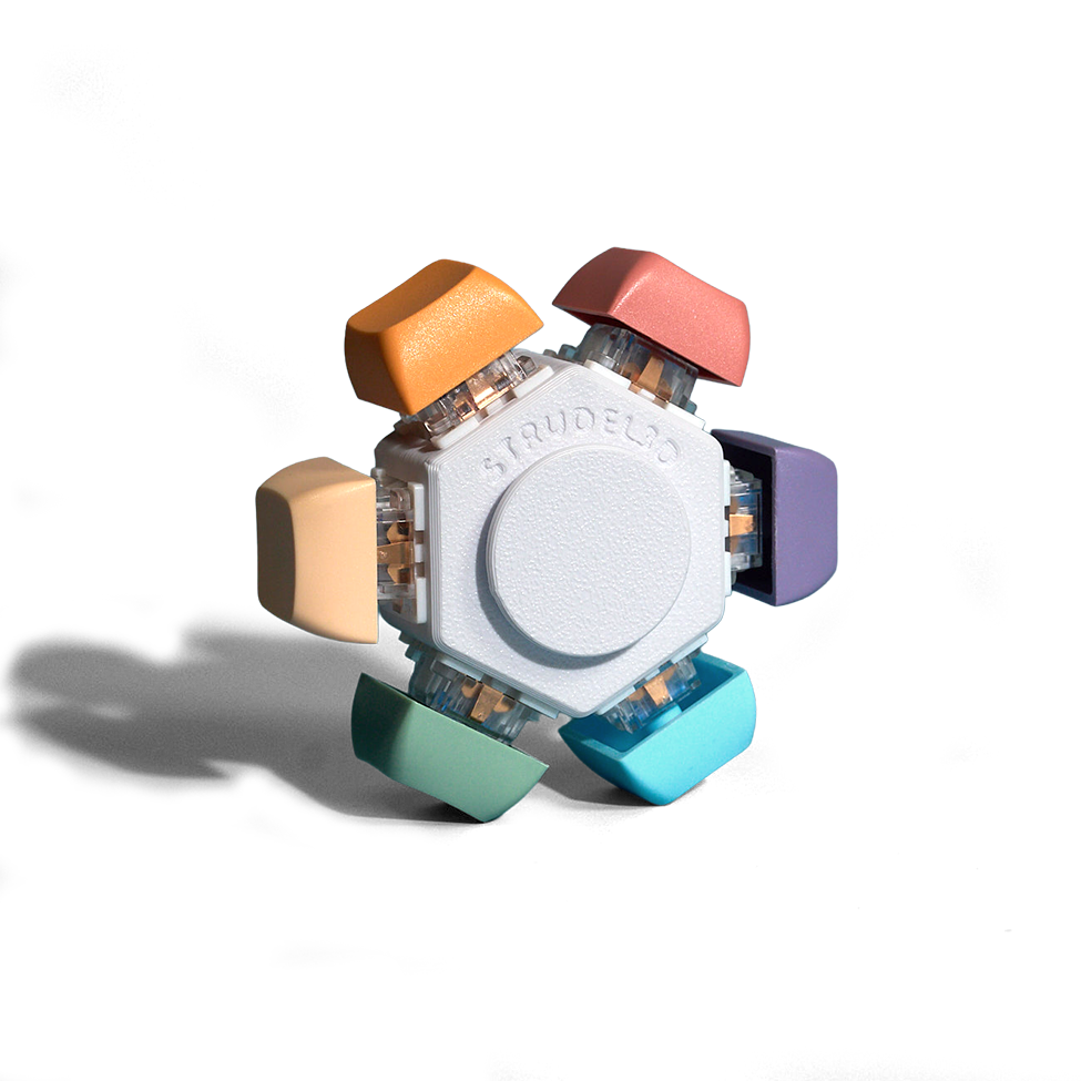 Keyboard Fidget Spinner - 6 Keys
