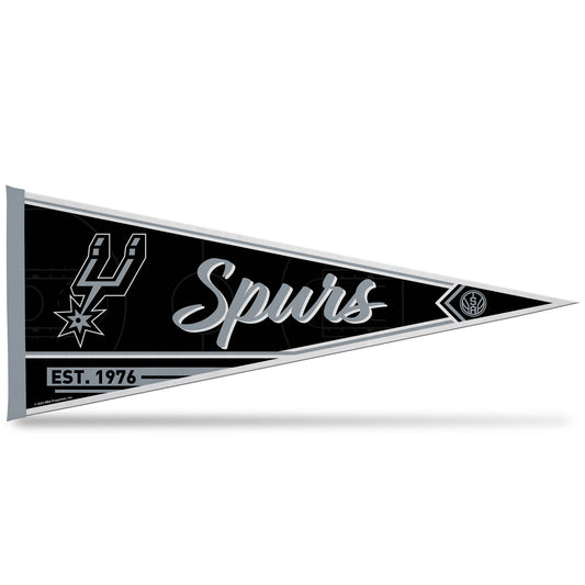 NBA  San Antonio Spurs Classic Soft Felt 12X30 Pennant