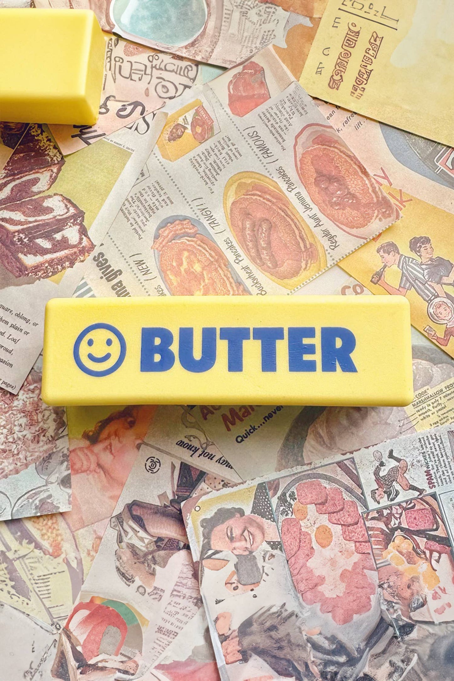 Slow Rising Stress Relief Sensory Butter Sticker Squishy Toy