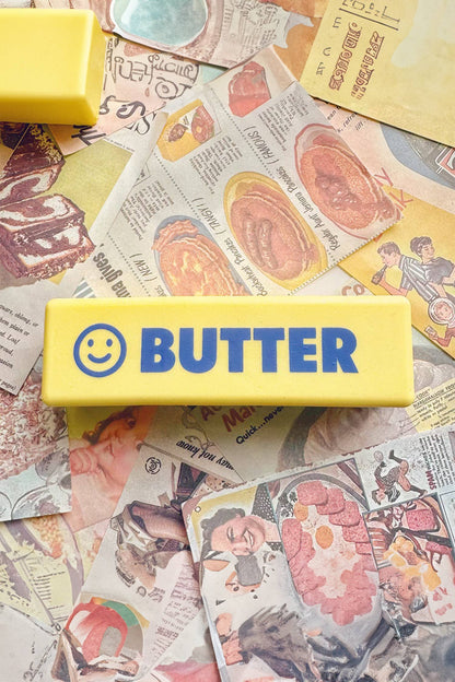 Slow Rising Stress Relief Sensory Butter Sticker Squishy Toy