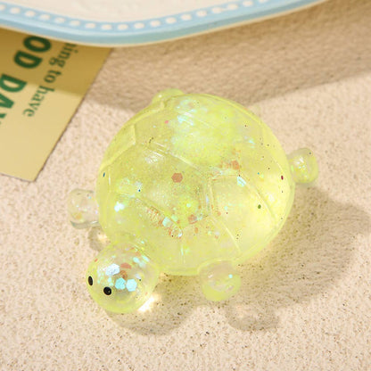 Cute Glitter turtle Squishy Squeeze Toy Fidget Toy